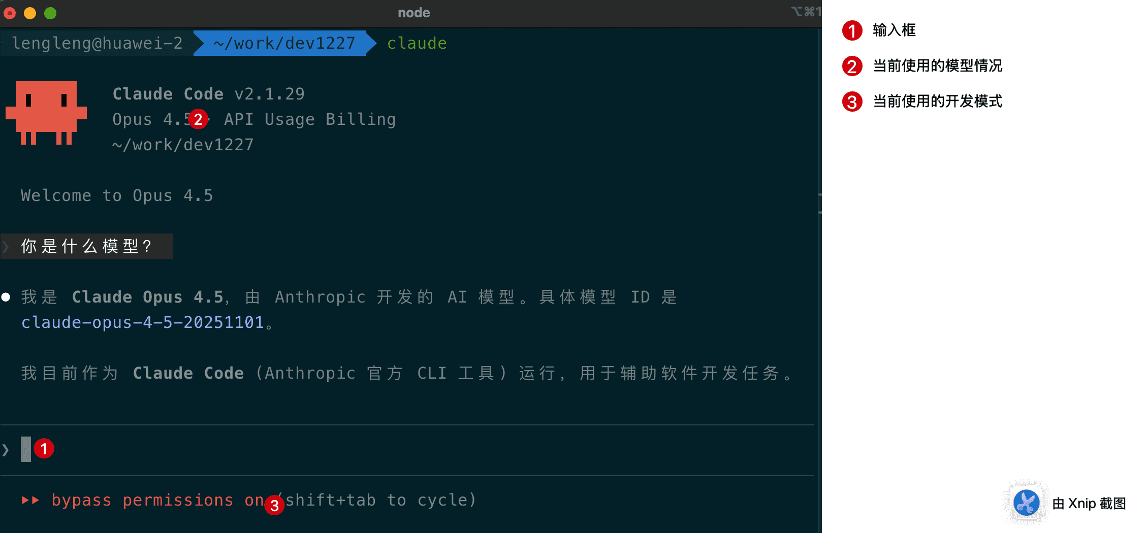 Claude Code 启动界面